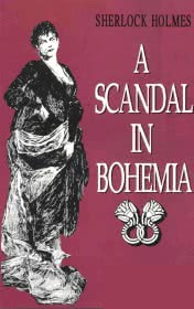 A Scandal in Bohemia by Conan Doyle book cover