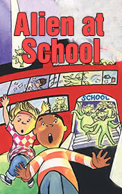 Alien at School by Michelle Brown book cover