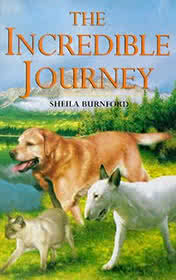 The Incredible Journey by Burnford Sheila book cover