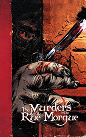 The Murders in the Rue Morgue by Edgar Allan Poe book cover