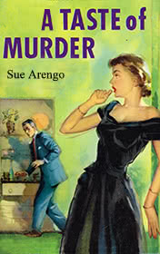 A Taste of Murder by Sue Arengo book cover