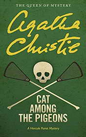 Cat Among the Pigeons by Agatha Christie book cover