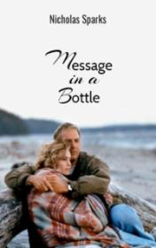 Message in a Bottle by Nicholas Sparks book cover