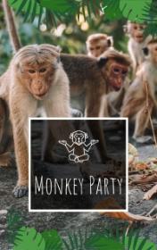 Monkey Party by John Bookworm
