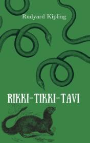 Rikki-tikki-tavi by Rudyard Kipling book cover