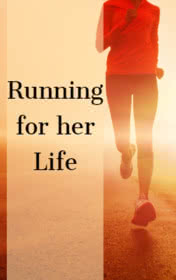 Running for Her Life by Clare Gray book cover