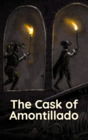 The Cask of Amontillado by Edgar Allan Poe book cover