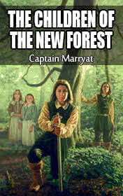 The Children of the New Forest by Captain Marryat book cover