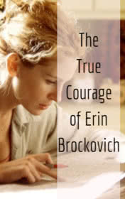 The True Courage of Erin Brockovich by Clare Gray book cover